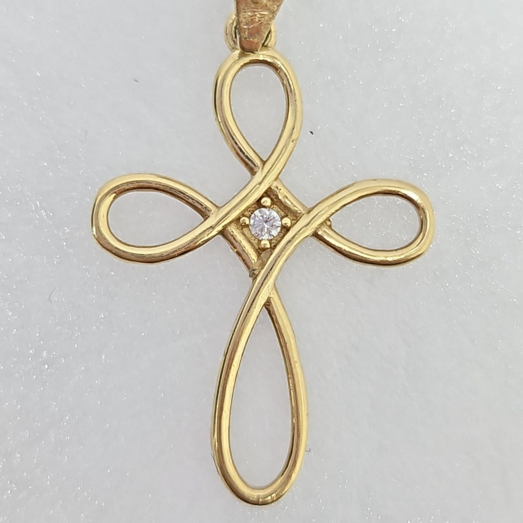 10418CRU90300B718 FRD11 CRUCES ORO 14K 1.1GRS (NUEVO)