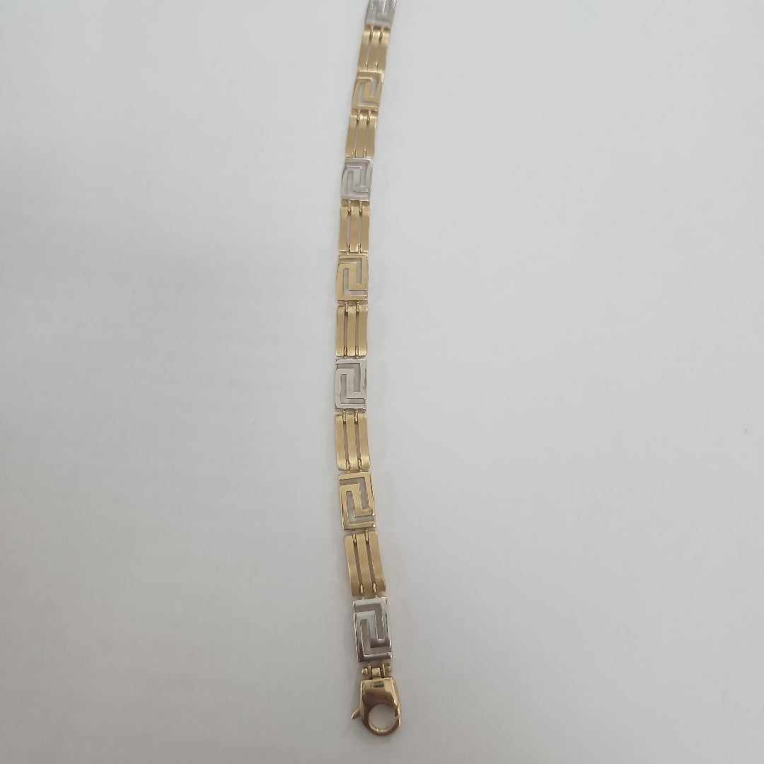 PULSERAS CABALLERO ORO 14K 10.7 (NUEVO)