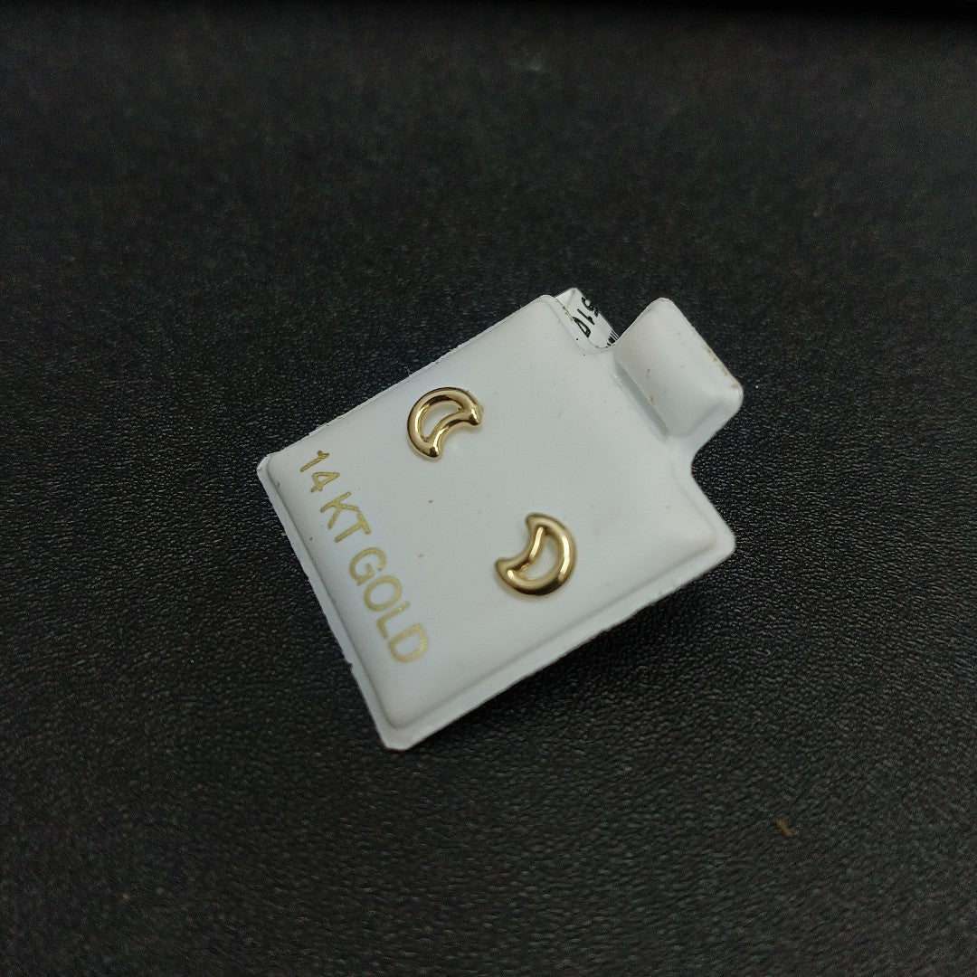 BROQUELES ORO 14K 1 (NUEVO)