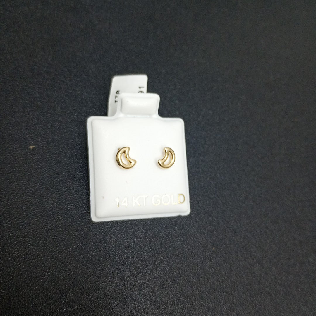 BROQUELES ORO 14K 1 (NUEVO)