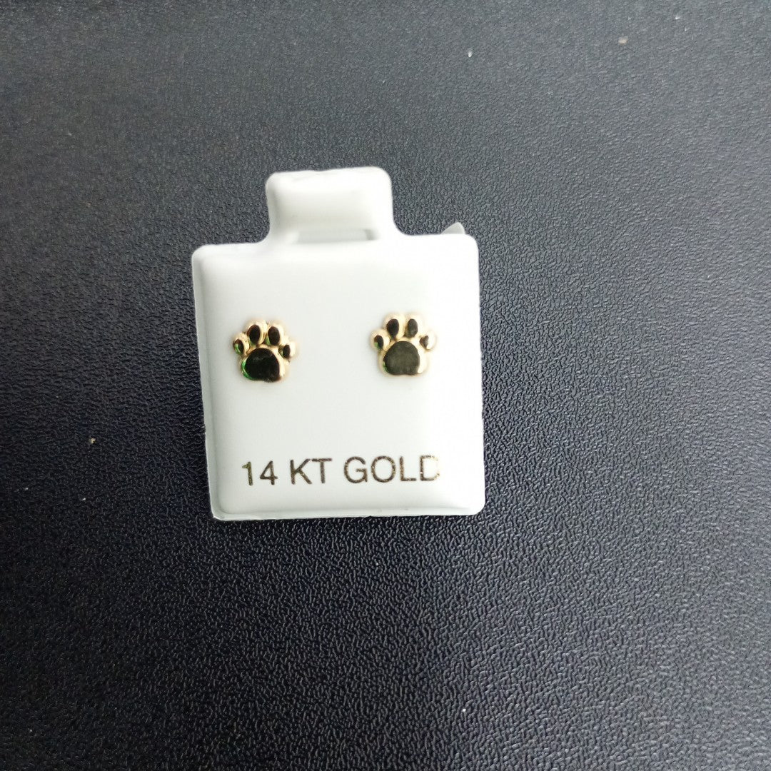 BROQUELES ORO 14K 1 (NUEVO)