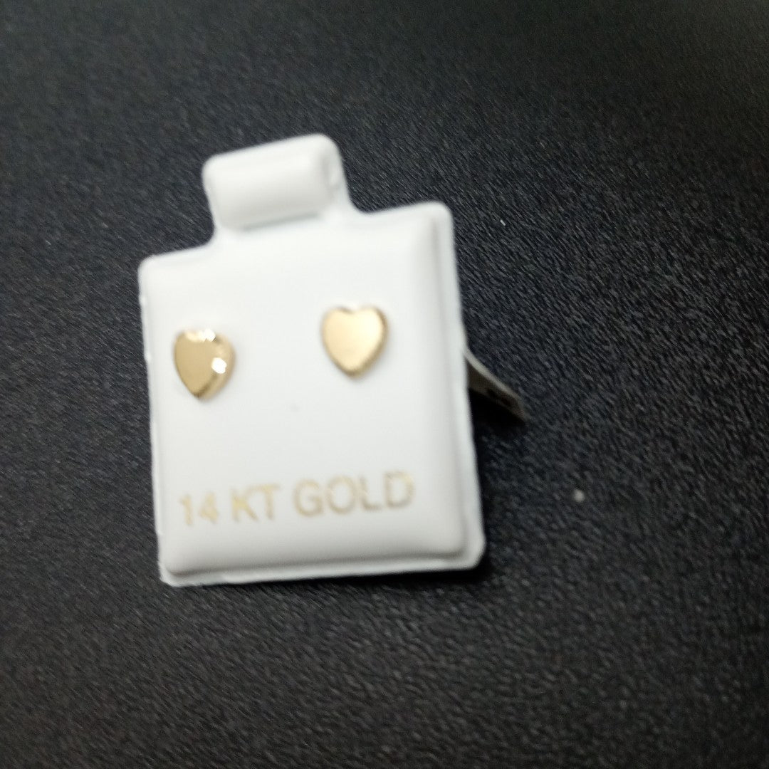 BROQUELES ORO 14K 1 (NUEVO)