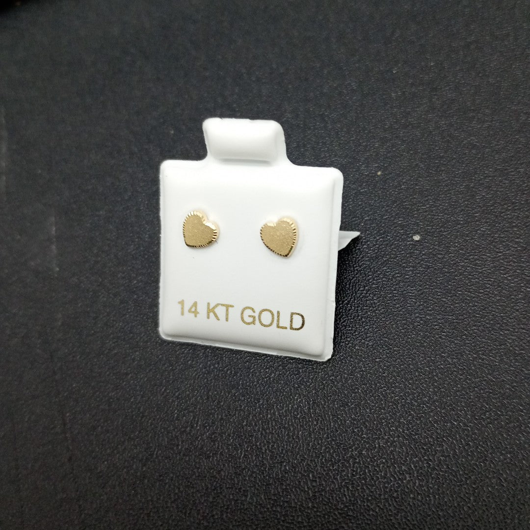 BROQUELES ORO 14K 1 (NUEVO)