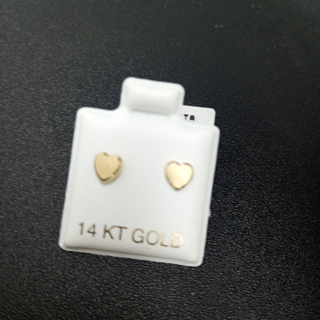 BROQUELES ORO 14K 1 (NUEVO)