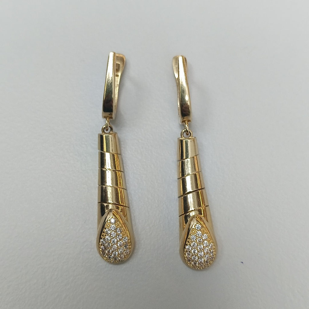 BROQUELES ORO 14K 5.8 (NUEVO)
