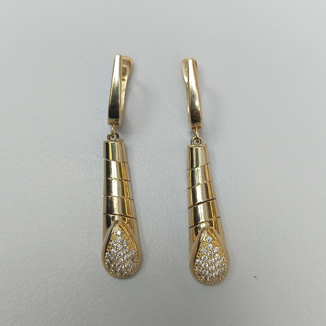 BROQUELES ORO 14K 5.8 (NUEVO)