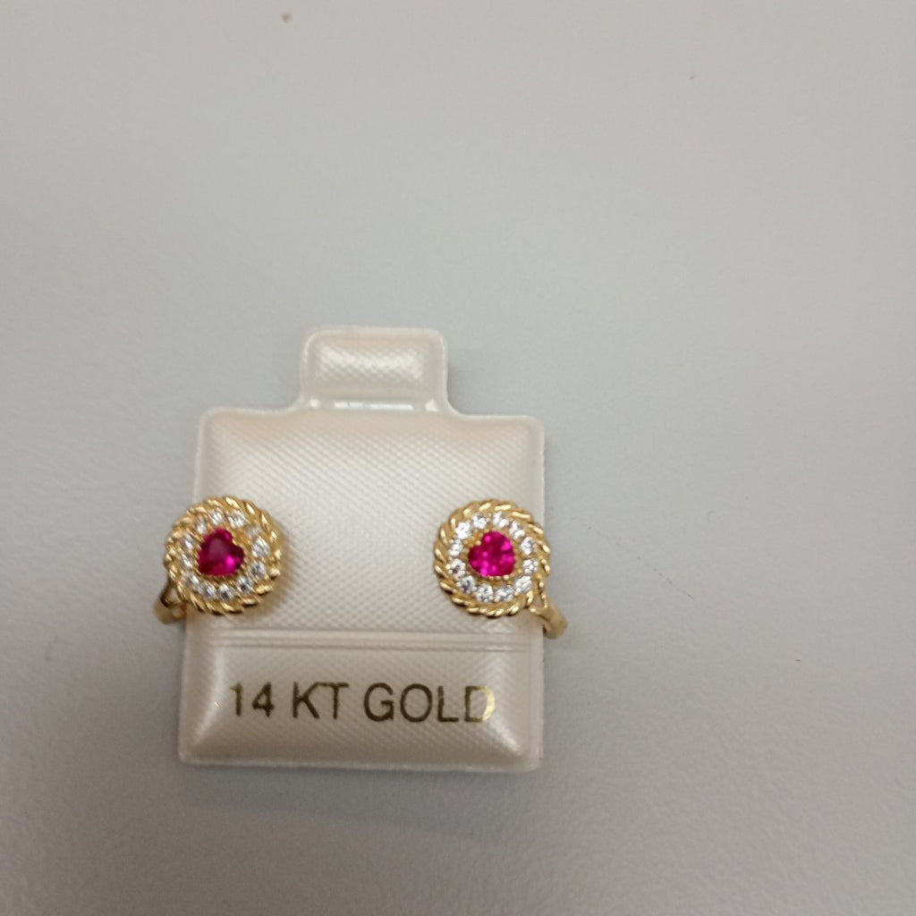BROQUELES ORO 14K 1.3 (NUEVO)