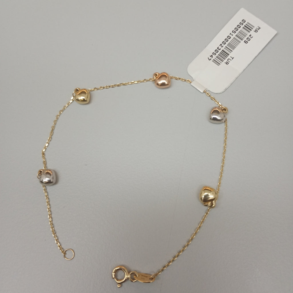 PULSERAS DAMA ORO 14K 2 (NUEVO)