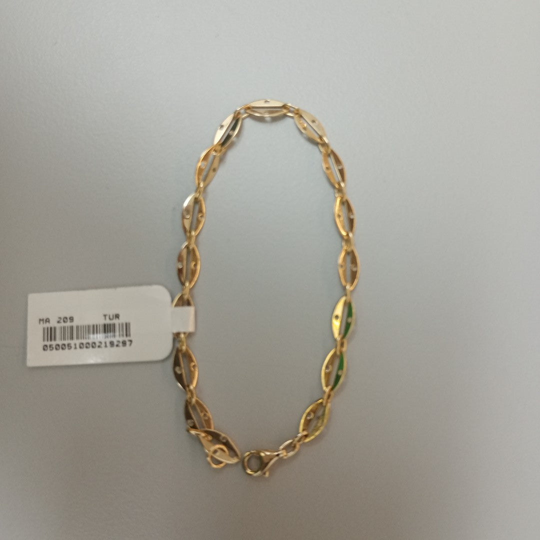 PULSERAS DAMA ORO 14K 3.8 (NUEVO)