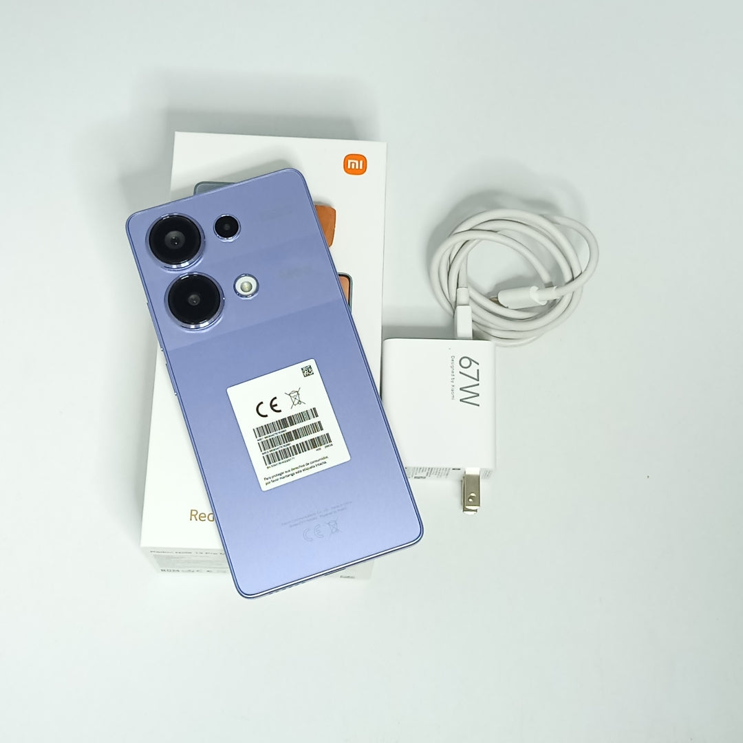 CELULAR XIAOMI REDMI NOTE 13 PRO 23117RA68G (2023) 256 GB 8 GB RAM (SEMINUEVO)