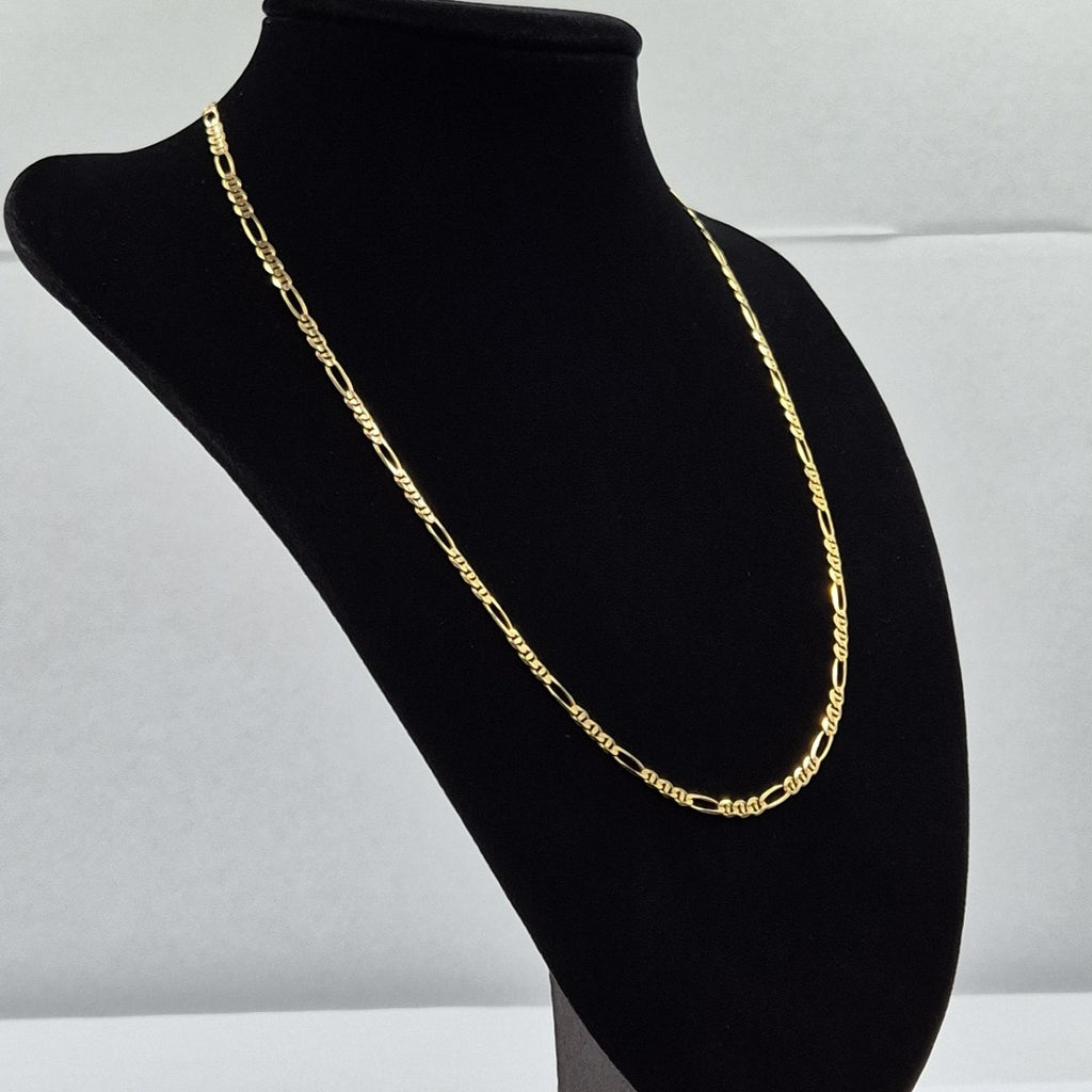 CADENAS CARTIER 3*1 AMARILLA ORO 14K 8.8 (NUEVO)