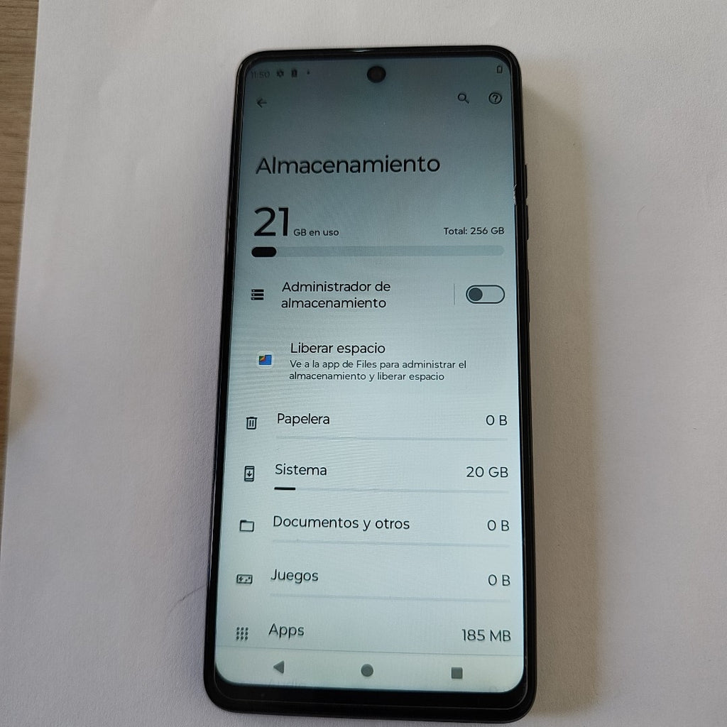 CELULAR MOTOROLA MOTO G24 XT2423-1 (2024) 256 GB 4 GB RAM (SEMINUEVO)