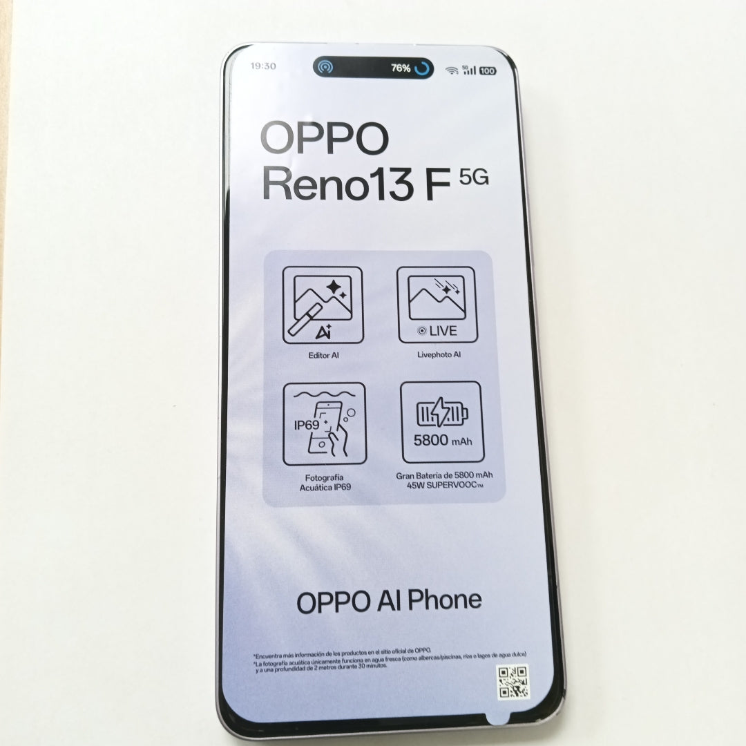 CELULAR OPPO  RENO 13F 5G CPH2699 (2025) 256 GB 12 GB RAM (SEMINUEVO)