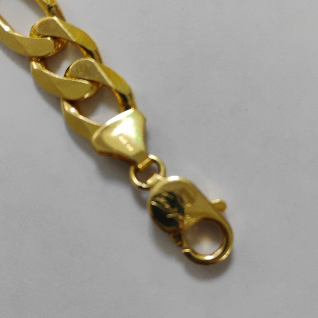 PULSERAS CABALLERO CARTIER 3*1 AMARILLA ORO 14K 33.9 (NUEVO)