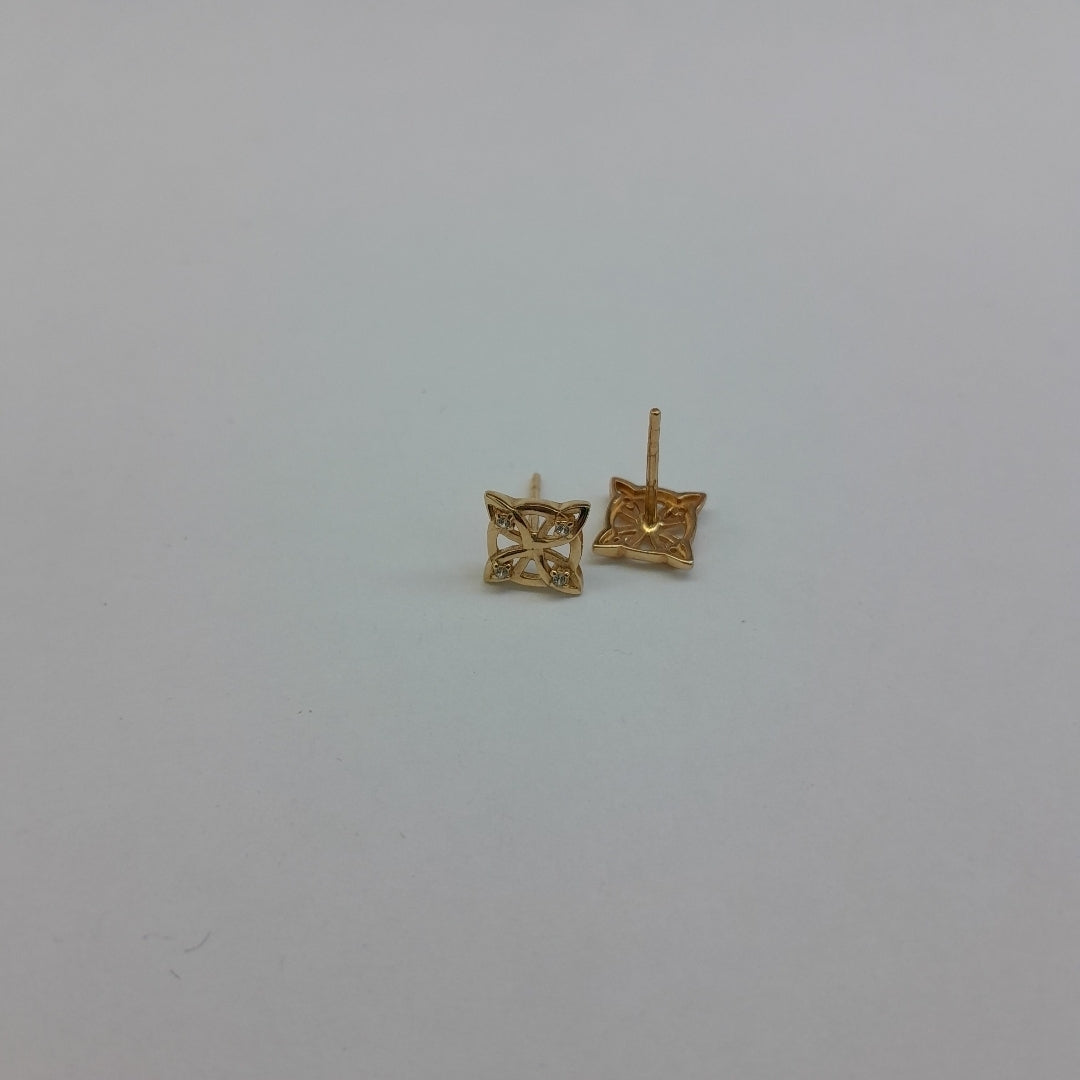 BROQUELES ORO 14K 1.3 (NUEVO)