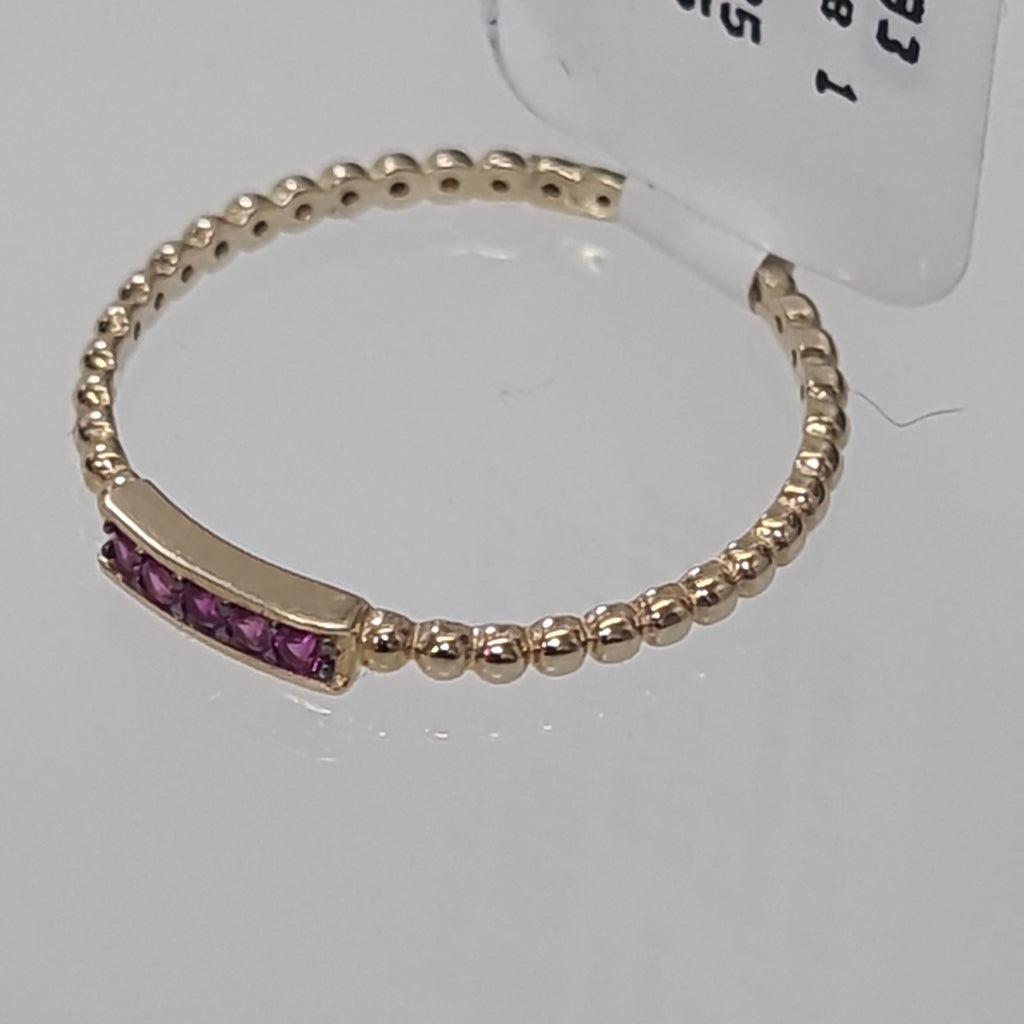 ANILLO ORO 10K 0.7 (NUEVO)