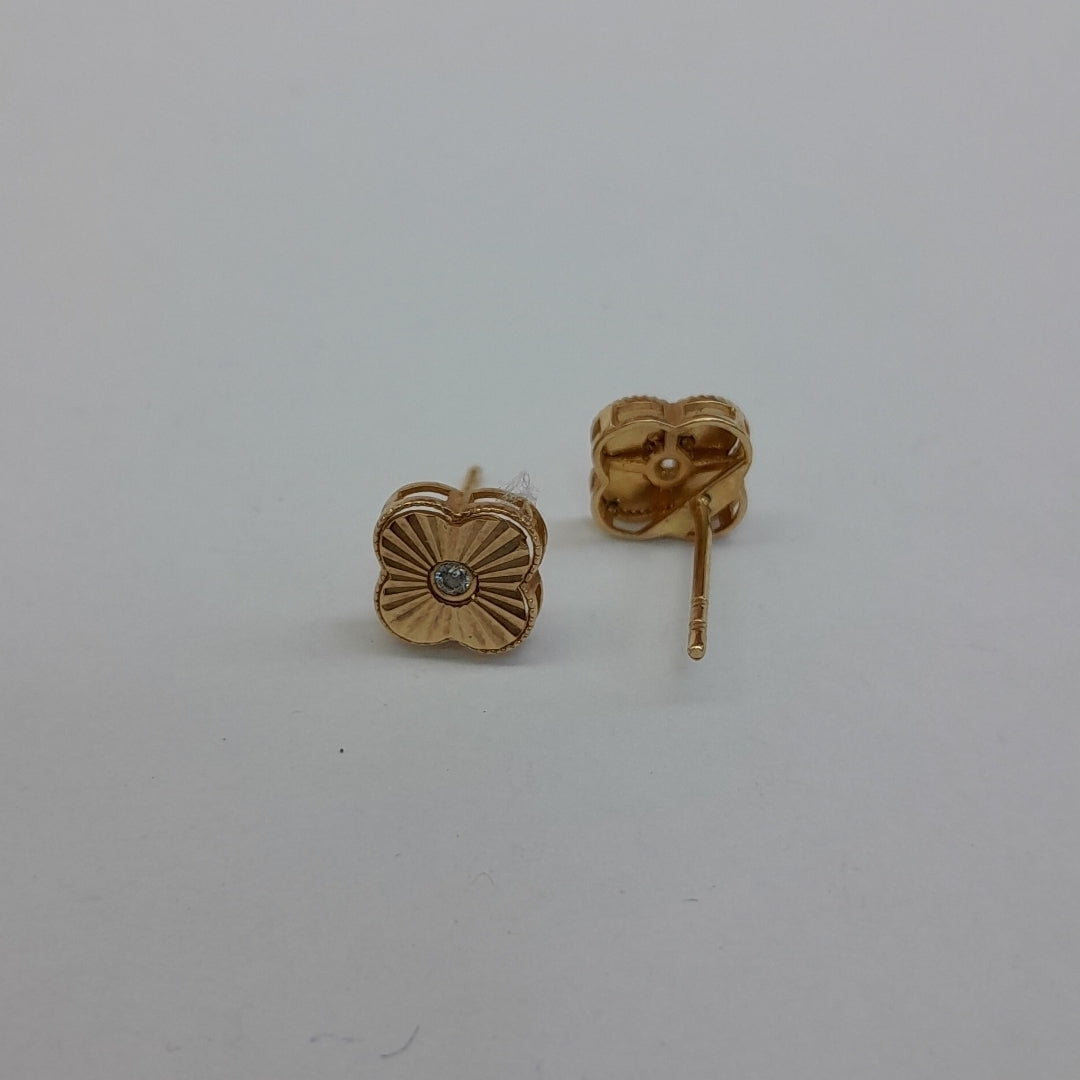 BROQUELES ORO 14K 1.4 (NUEVO)