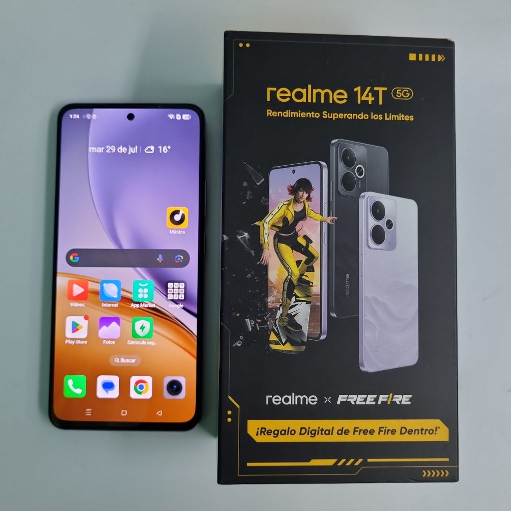 CELULAR REALME 14T 5G RMX5078 (2024) 256 GB 8 GB RAM