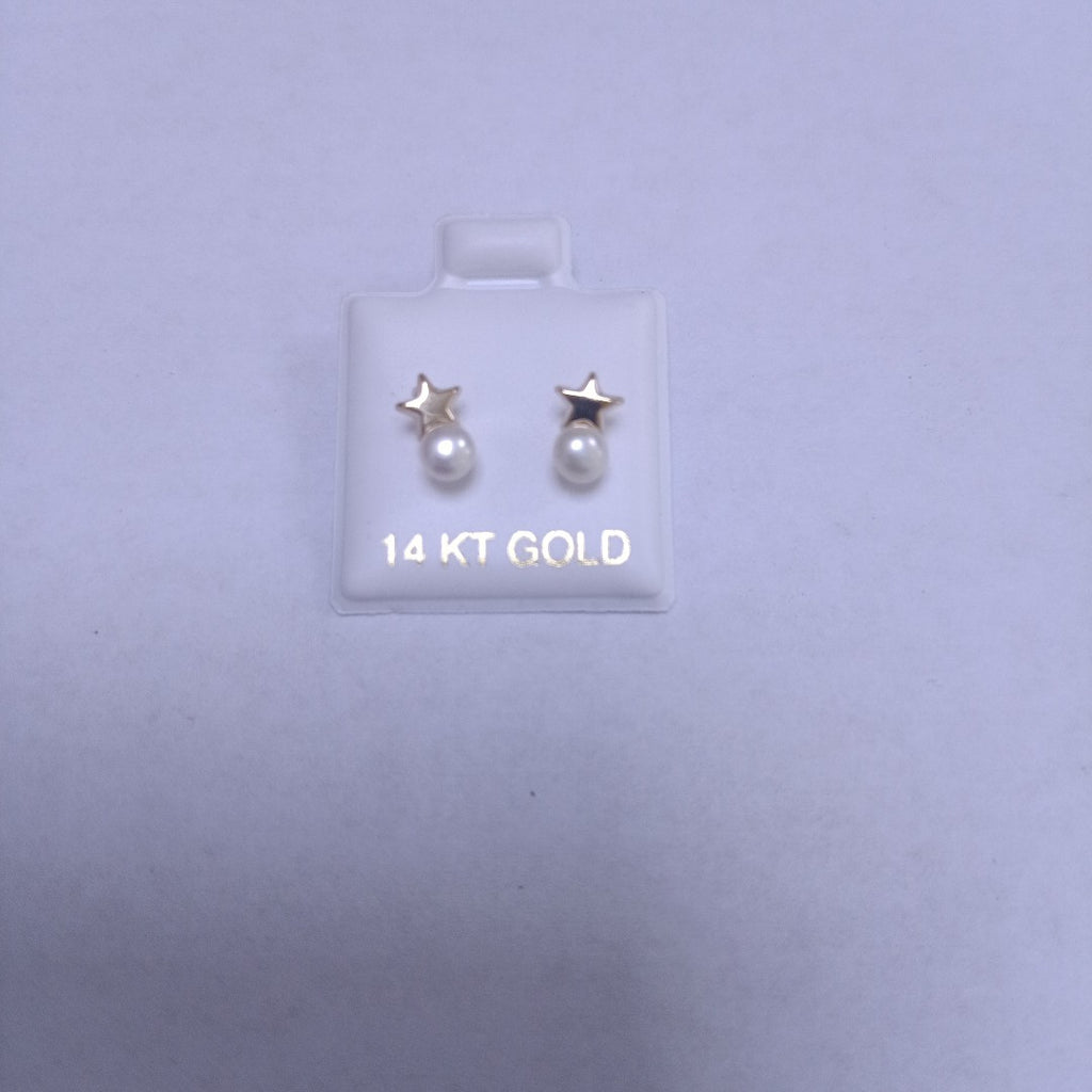 BROQUELES ORO 14K 1 (NUEVO)