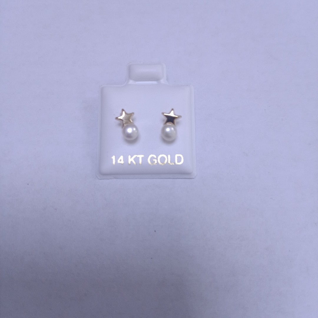 BROQUELES ORO 14K 1 (NUEVO)