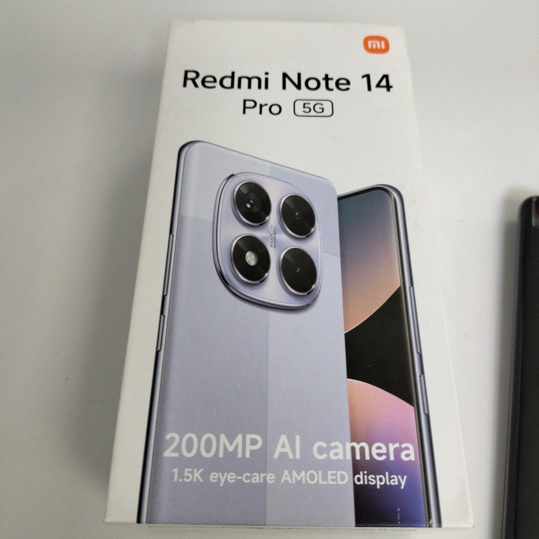 CELULAR XIAOMI REDMI NOTE 14 PRO 5G 24090RA29G (2025) 256 GB 8 GB RAM (SEMINUEVO)
