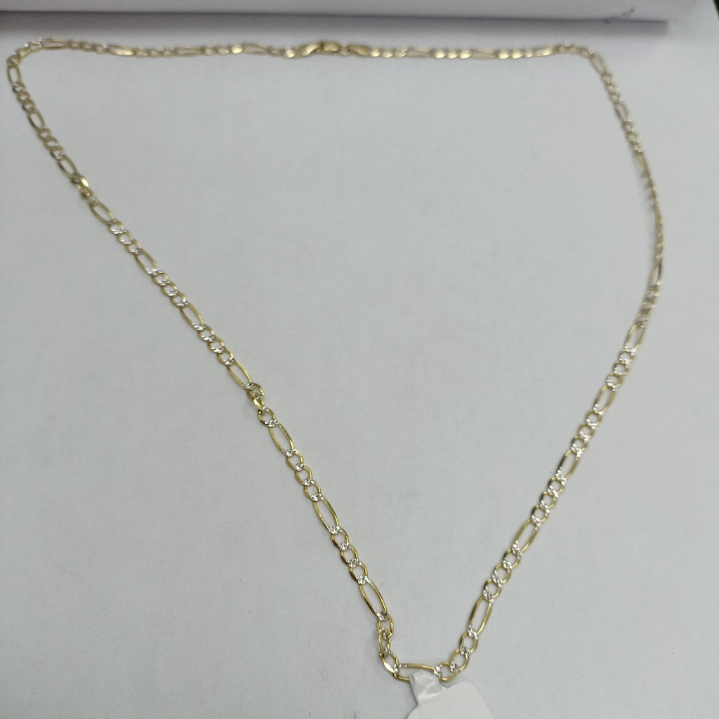 CADENAS CARTIER 3*1 DIAMANTADA ORO 14K 7.4 (NUEVO)