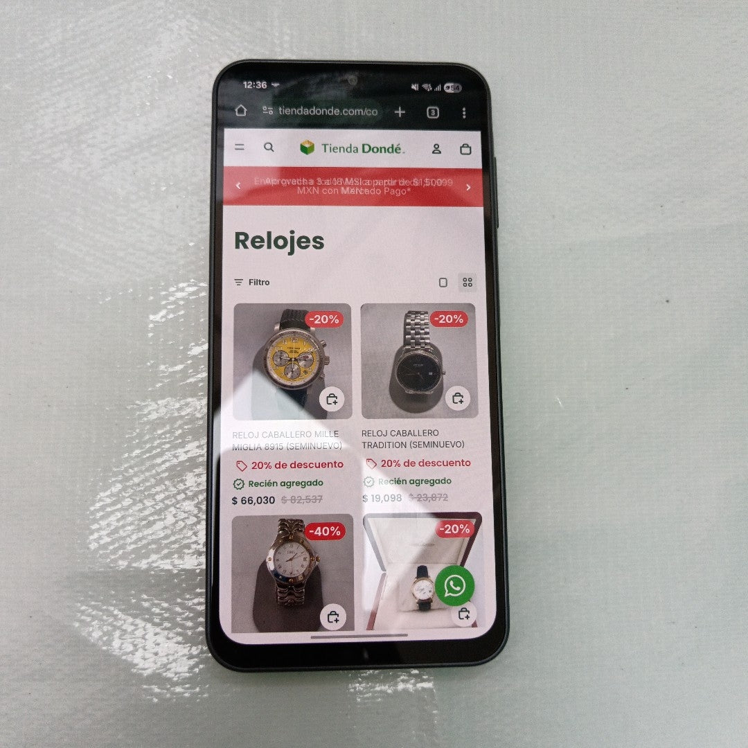 CELULAR SAMSUNG GALAXY A16 SM-A165M (2024) 128 GB 4 GB RAM (SEMINUEVO)