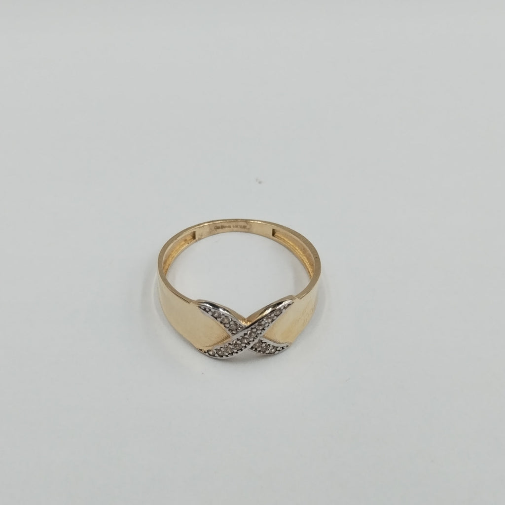 ANILLOS DAMA ORO 14K 2 (NUEVO)