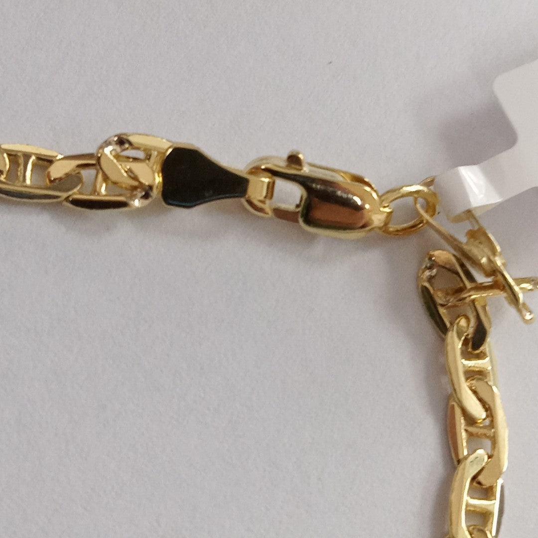 CADENAS GUCHI ORO 14K 10.2 (NUEVO)