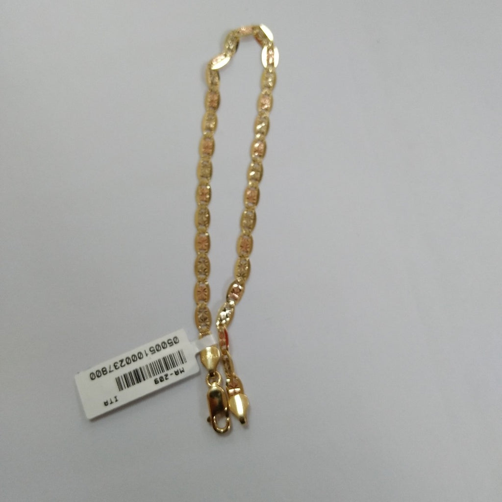 PULSERAS CABALLERO ORO 14K 4.5 (NUEVO)