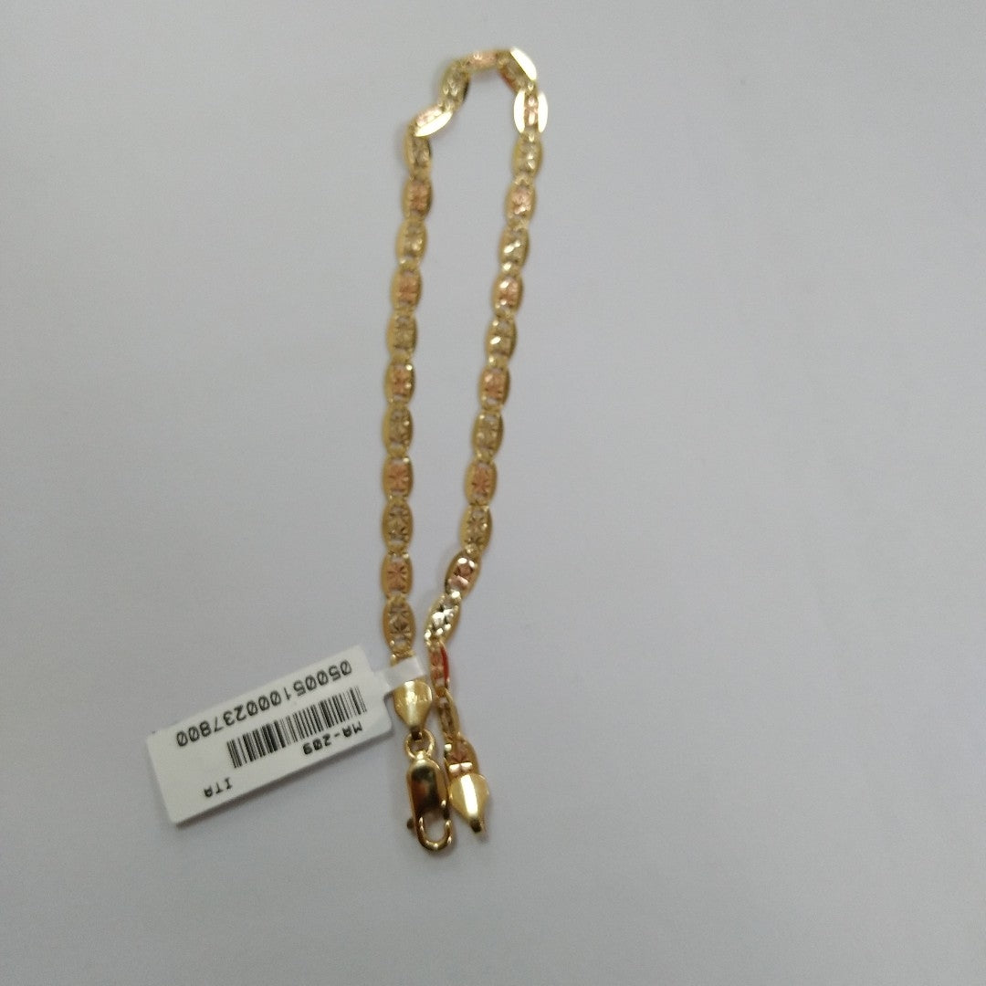 PULSERAS CABALLERO ORO 14K 4.5 (NUEVO)