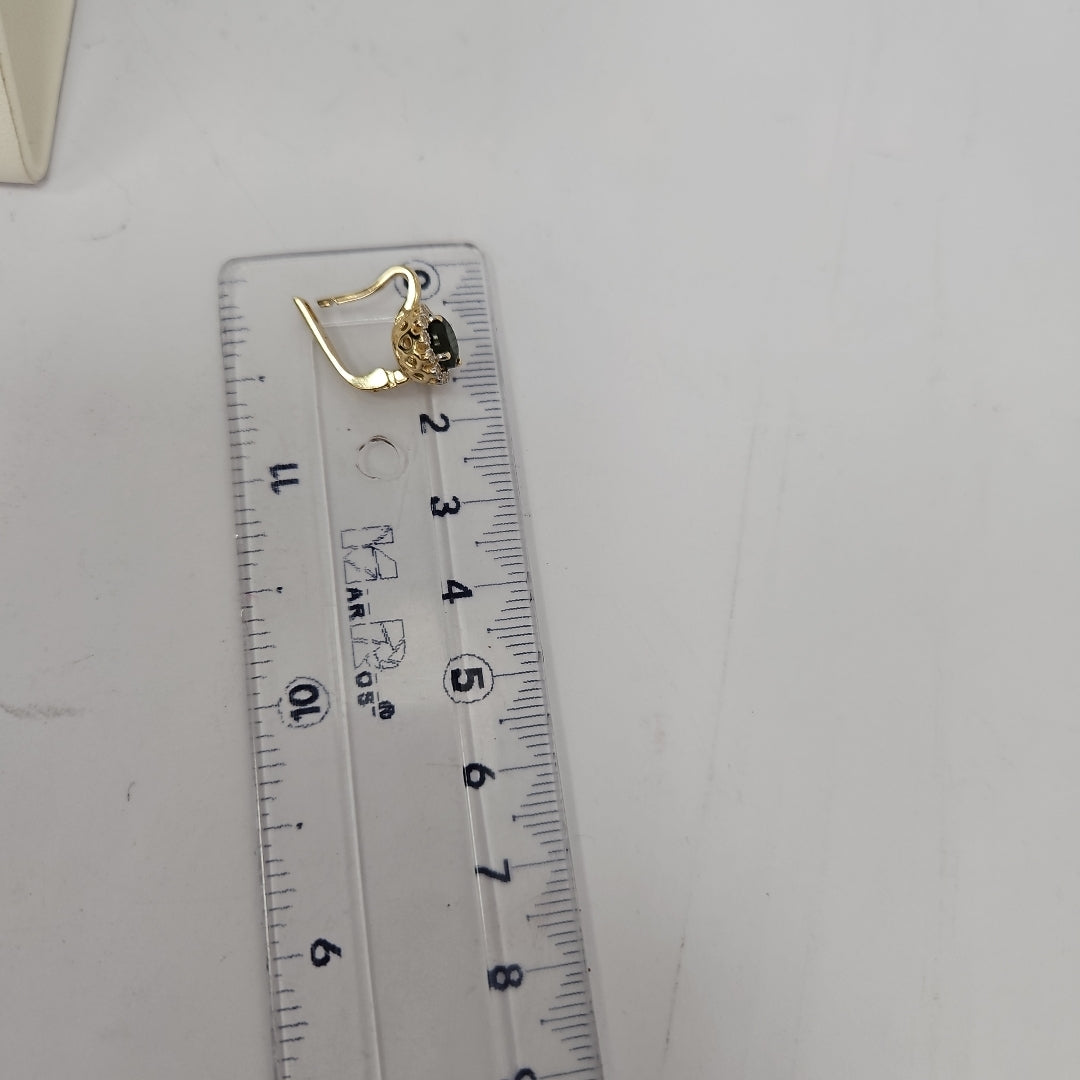 BROQUELES ORO 14K 3.7 (NUEVO)