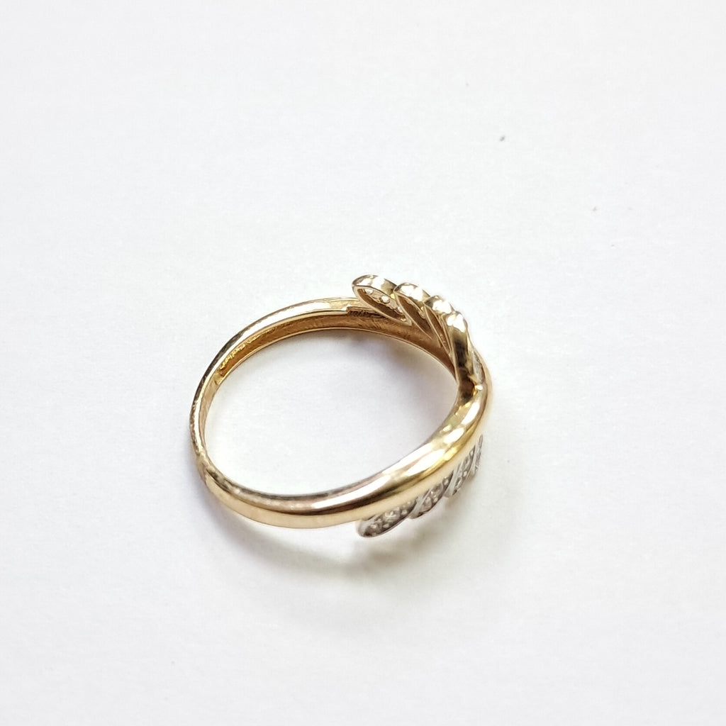 ANILLOS DAMA ORO 14K 2 (NUEVO)