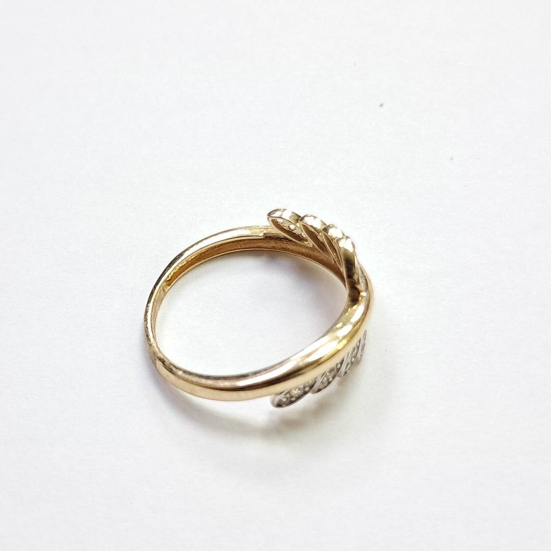ANILLOS DAMA ORO 14K 2 (NUEVO)