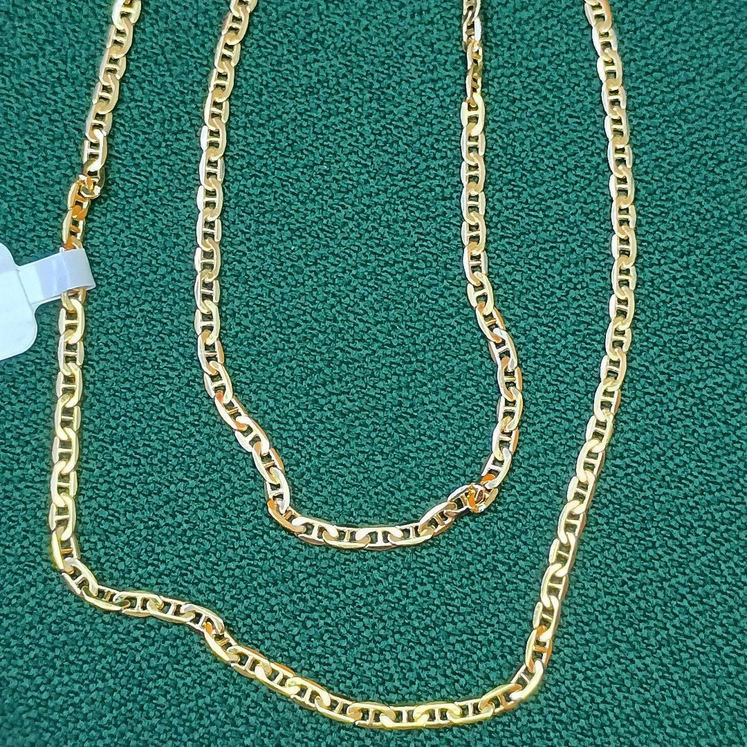 CADENAS GUCHI ORO 14K 11.1 (NUEVO)
