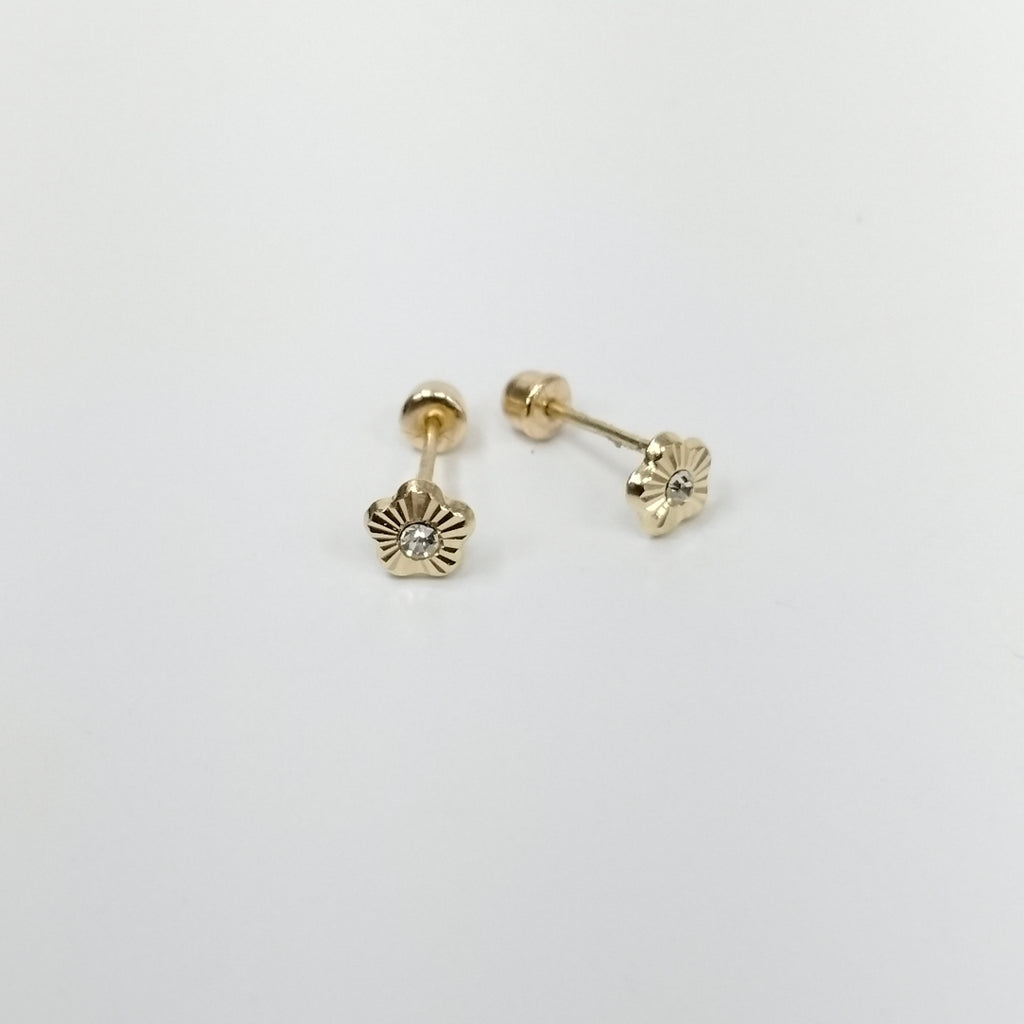 BROQUELES ORO 14K 1 (NUEVO)