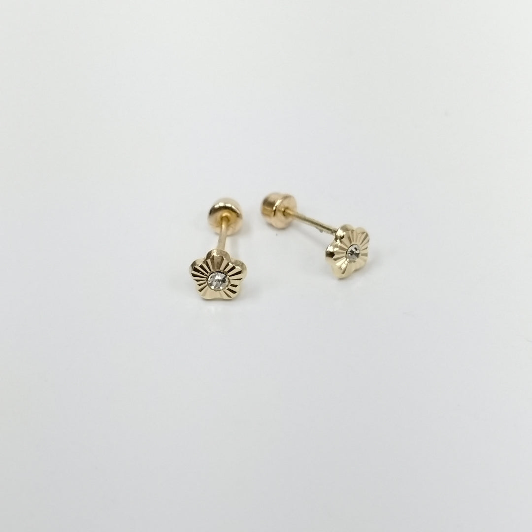 BROQUELES ORO 14K 1 (NUEVO)