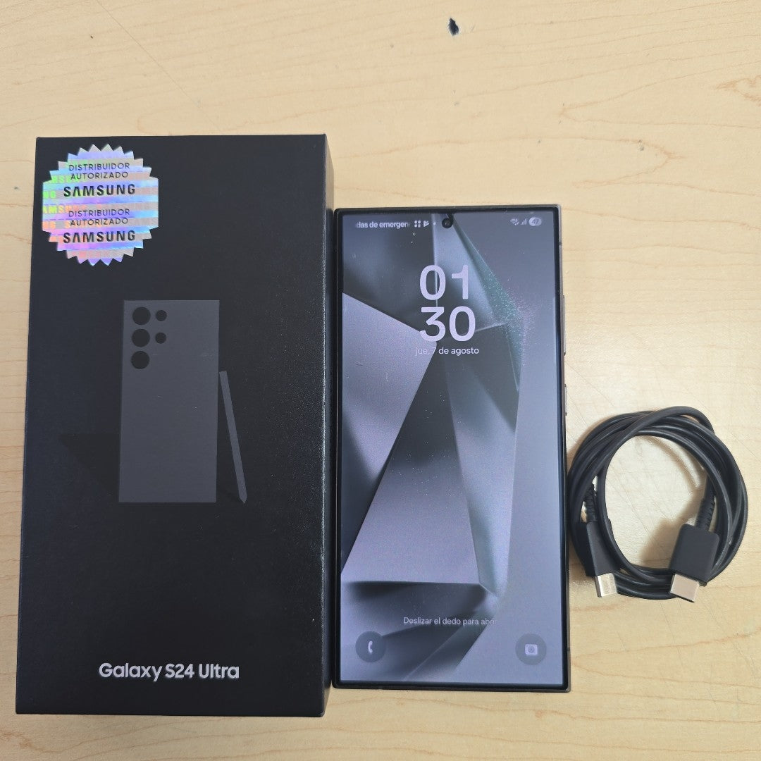 CELULAR SAMSUNG GALAXY S24 ULTRA SM-S928B (2024) 512 GB 12 GB RAM (SEMINUEVO)