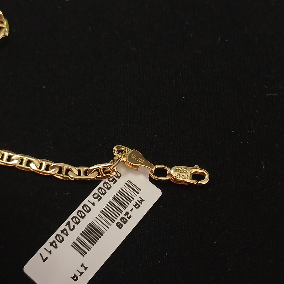 PULSERAS CABALLERO GUCCHI ORO 14K 4.4 (NUEVO)