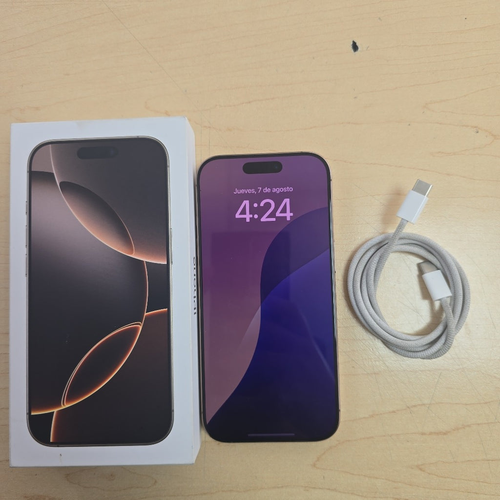 CELULAR APPLE IPHONE 16 PRO A3292 (2024) 128 GB 8 GB RAM (SEMINUEVO)