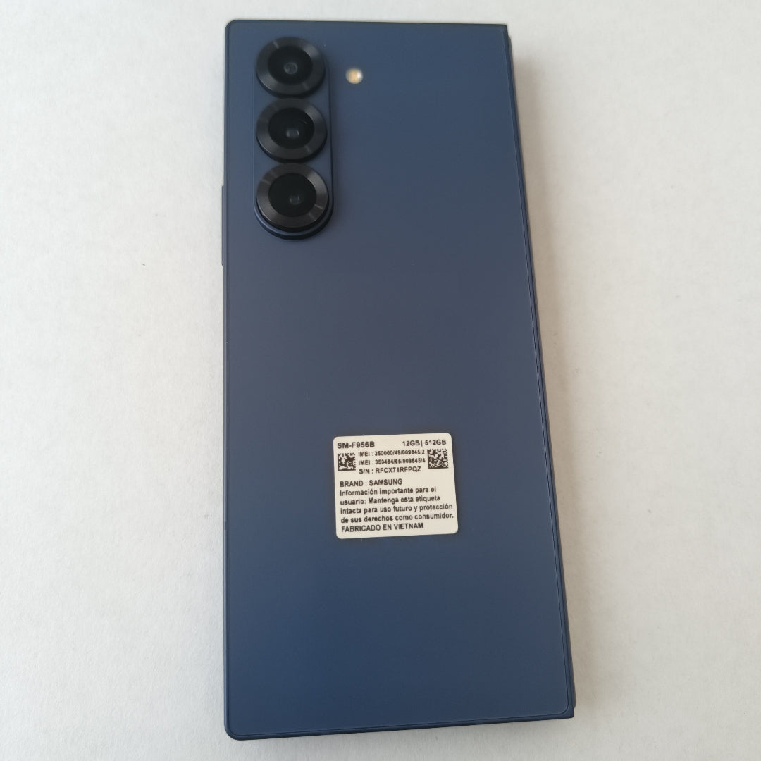 CELULAR SAMSUNG GALAXY Z FOLD6 SM-F956B 512 GB 12 GB RAM (SEMINUEVO)