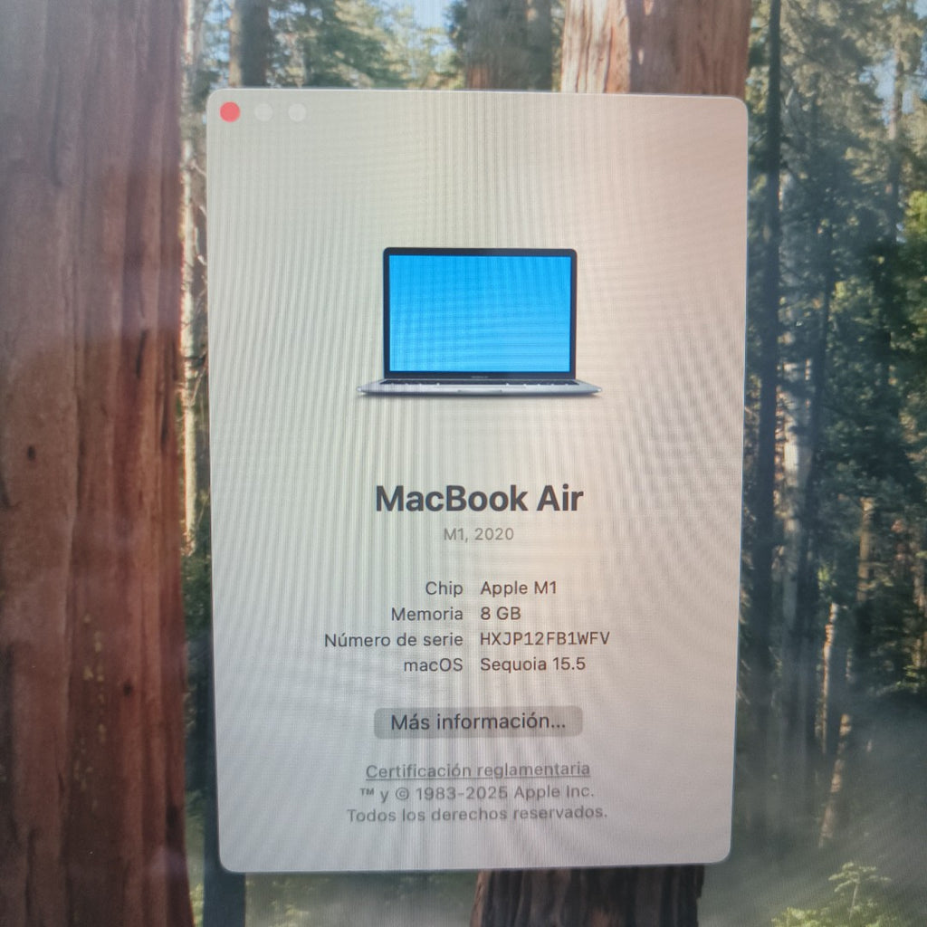 LAPTOP APPLE MACBOOK AIR 13" 2020 3.2 A2337 256 GB SSD 8 GB RAM