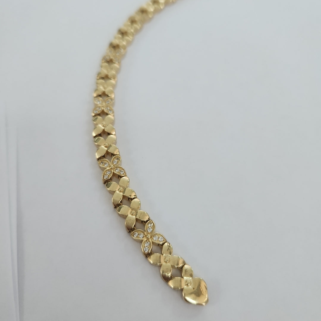 PULSERAS DAMA ORO 14K 10.2 (NUEVO)