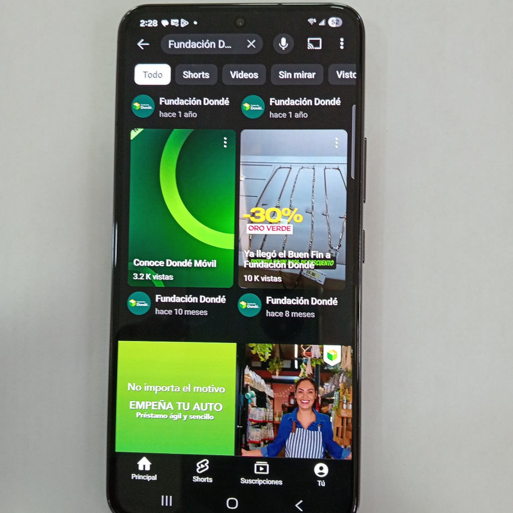 CELULAR SAMSUNG GALAXY S22 SM-S901U1 256 GB 8 GB RAM (SEMINUEVO)