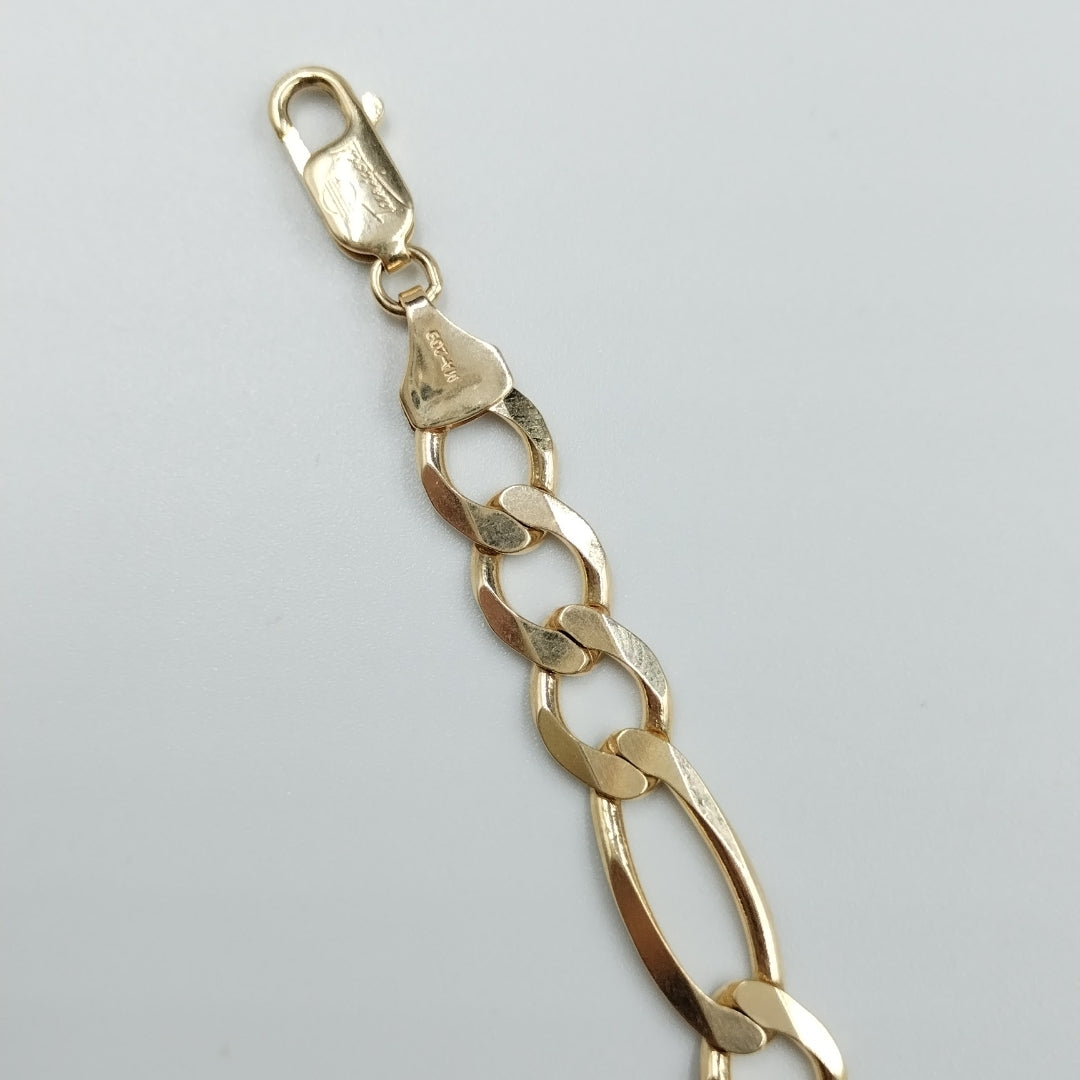 CADENAS CARTIER 3*1 AMARILLA ORO 14K 40.5 (NUEVO)