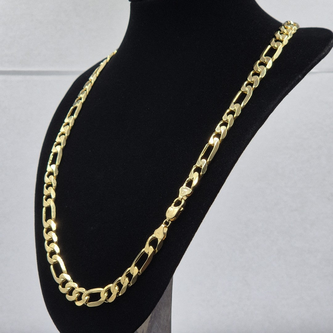 CADENAS CARTIER 3*1 AMARILLA ORO 14K 107 (NUEVO)