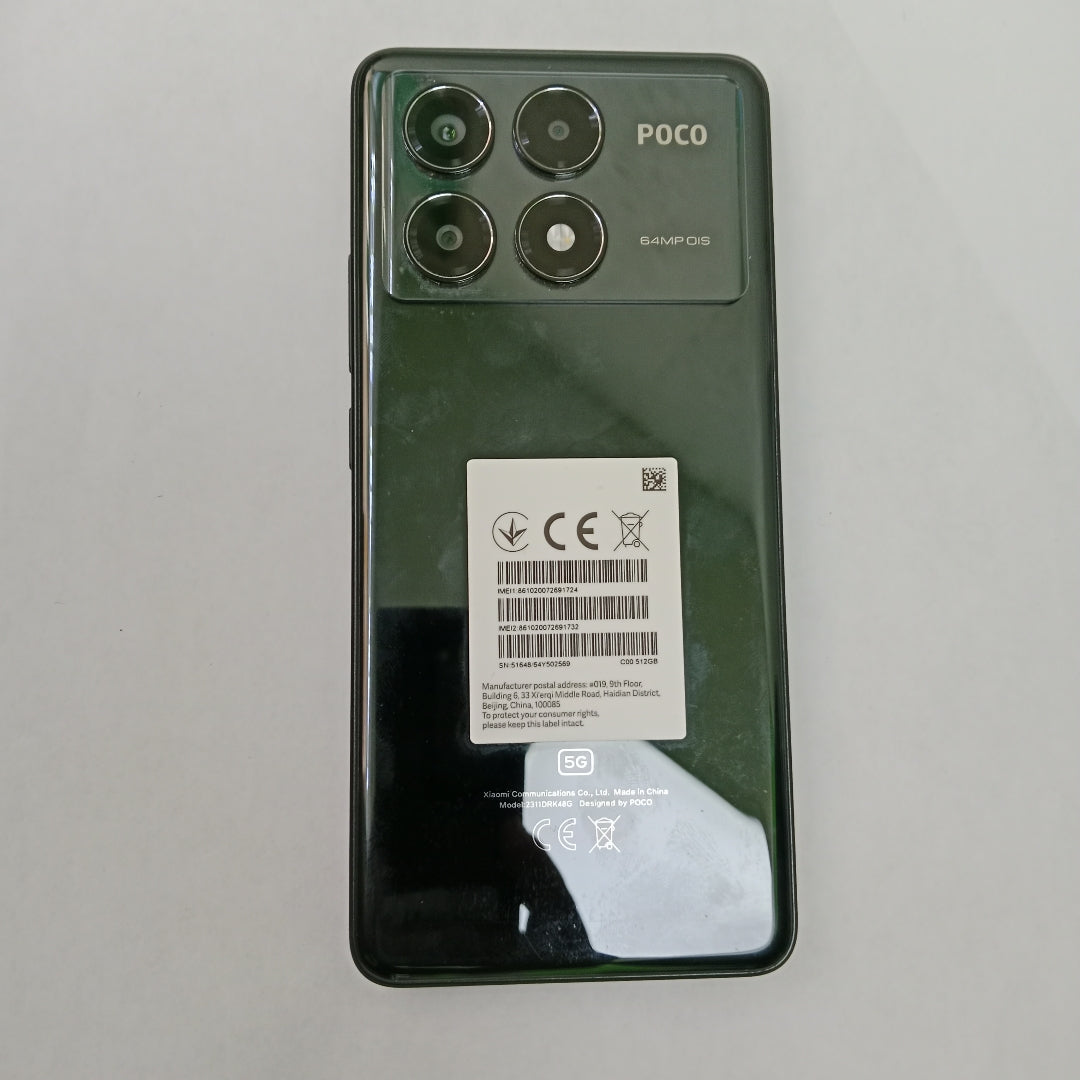 CELULAR XIAOMI POCO X6 PRO 2311DRK48G (2024) 512 GB 12 GB RAM (SEMINUEVO)