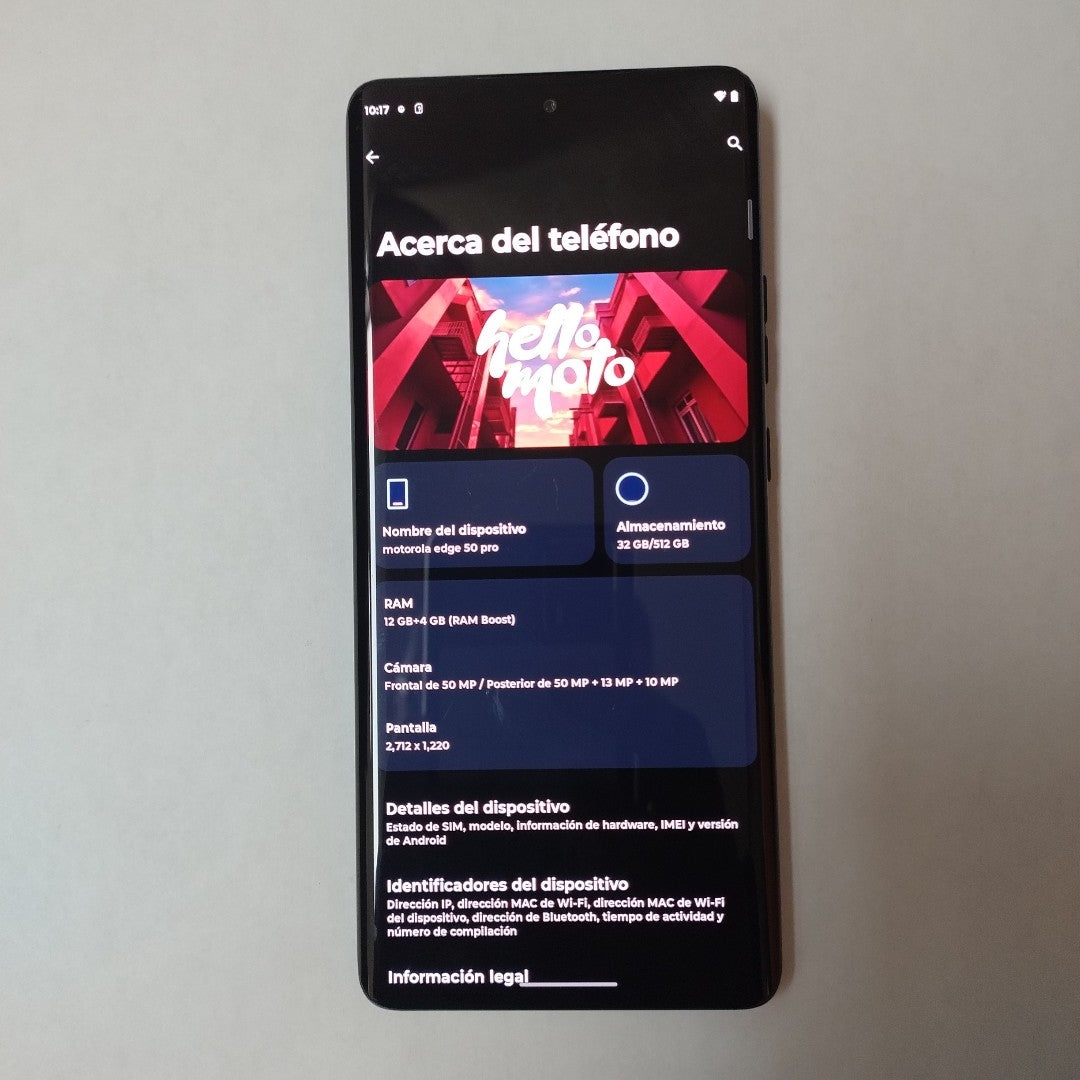 CELULAR MOTOROLA EDGE 50 PRO XT2403-2 (2024) 512 GB 12 GB RAM (SEMINUEVO)