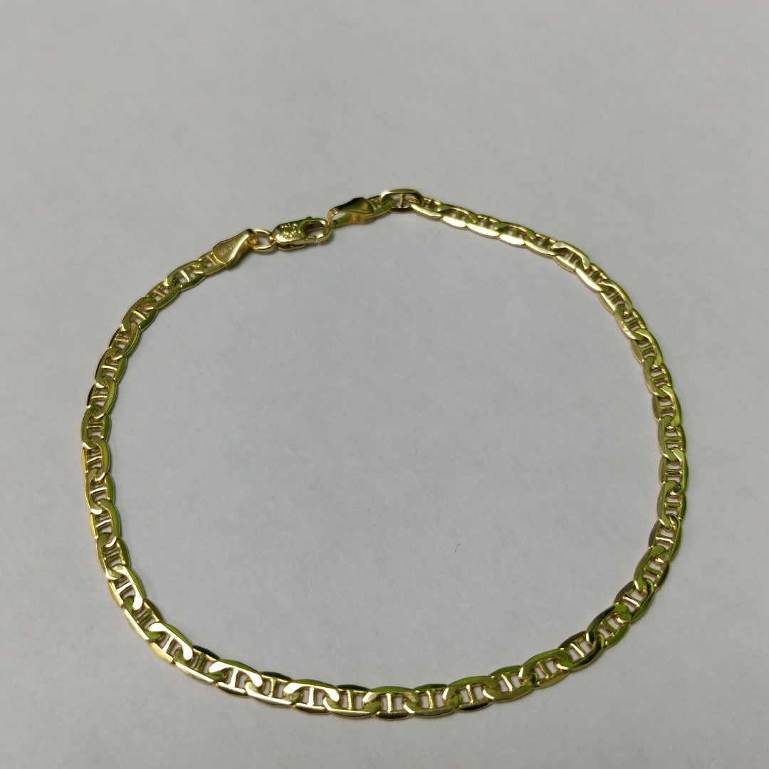 PULSERAS CABALLERO GUCCHI ORO 14K 4.4 (NUEVO)