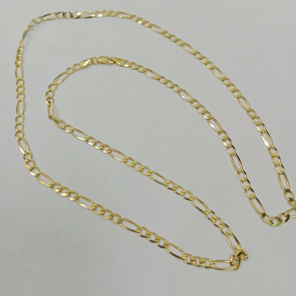 CADENAS CARTIER 3*1 AMARILLA ORO 14K 8.3 (NUEVO)